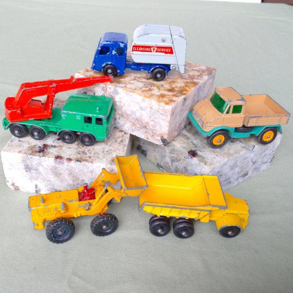 Matchbox Lesney Other - Lesney Matchbox Service Trucks Lot of 5